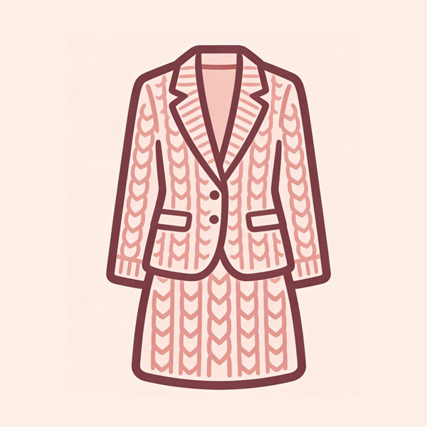 Women‘s Knitted Suit